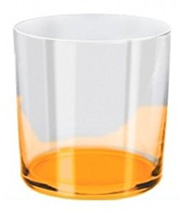 SWEET HOME Verre à Eau Orange 390ml Burano Style cod.1930-03M-AR cm 9,1h diam.8,6 by Varotto & Co.