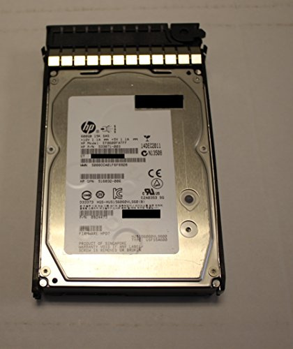 HP Hard disk SAS 517354-001 600 GB 15 K 3,5 6 GBps doppia porta nel vassoio