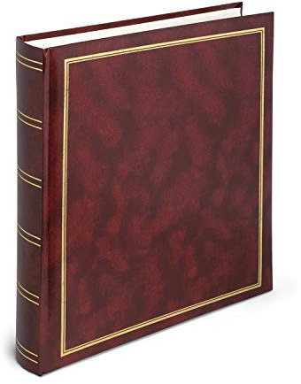 Lebez Album Foto, Cartoncino, Vinyl, Rosso, 30 x 33 cm