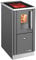 Haas + Sohn 07 040 31 01 Haas+Sohn HSD 40.5-SF Küchenofen Glaskeramikplatte Anthrazit/A