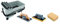 Bellota 58003KIT - Kit Bac de Nettoyage Professionnel avec Accessoires pour Travaux de Carrelage - Comprend 1 Taloche en Caoutchouc Mixte 5898B, 1 Taloche avec Eponge 5888 et 1 Eponge CS21875