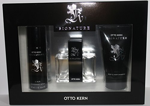 Otto Kern SIGNATURE MAN SET Eau de Toilette 30 ml / Duschgel 75 ml / Deospray 50 ml