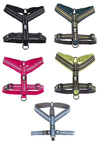 Hurtta Outdoor Y-Geschirr V2 Innovation, 120cm, Birkengrün