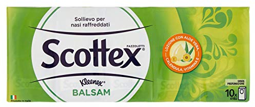 Kleenex Taschentücher Balsam, 1 Packung mit 10 Stück