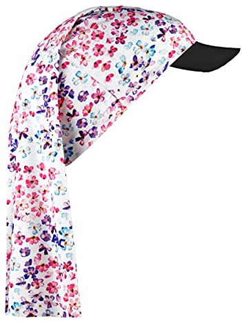 P.A.C. Visor Pua Multifunktionstuch - Coolmax Schlauchtuch, Kopftuch, Mütze, Stirnband, Kappe, Unisex, Neoprenschild