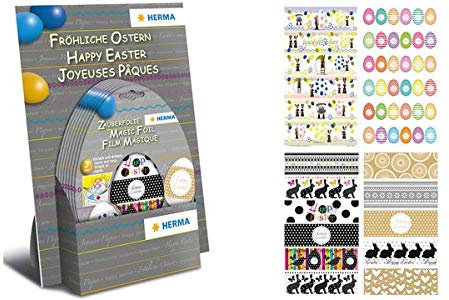 Herma 1747 Ostereier-Zauberfolie Trend, im Thekendisplay