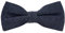 DonDon Herren Jeans Fliege Schleife gebunden 100% Baumwolle dunkelblau