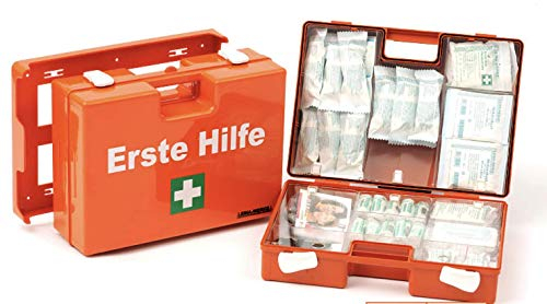 Leina-Werke Erste Hilfe Koffer Betriebsverbandkasten nach DIN 13169 oder 13157 von MBS-FIRE®, Größe: M - inkl. Füllung DIN 13169