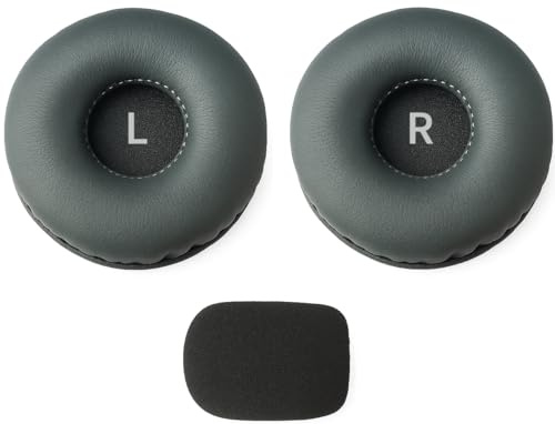 GEQUDIO Set Ersatzpolster für Ohr (2 STK.) und Mikrofon (1 STK.) passend nur für Kabel-Headsets von GEQUDIO