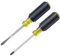 Klein Tools 85442 Klein Tools 85442 Screwdriver 2-Piece Set, Made in USA, 1/4 Keystone and #2 Phillips, Cushion Grip, Round and Square Shank, Heat Treated, Home Improvement