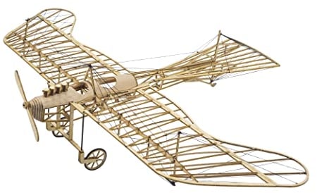 3D Holz Flugzeug Puzzle DIY Etrich Taube Modell Kit, WW1 Laser Geschnittene Hölzerne Flugzeug Modell für Männer, Festival Geburtstagsgeschenk (mit Englischem Handbuch)