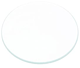 Kozelo 6 Uds Reloj Cristal Lente - [15mm] Redondo Plano Reloj Lente Reemplazo para Mirar Marcar Usar, Borrar