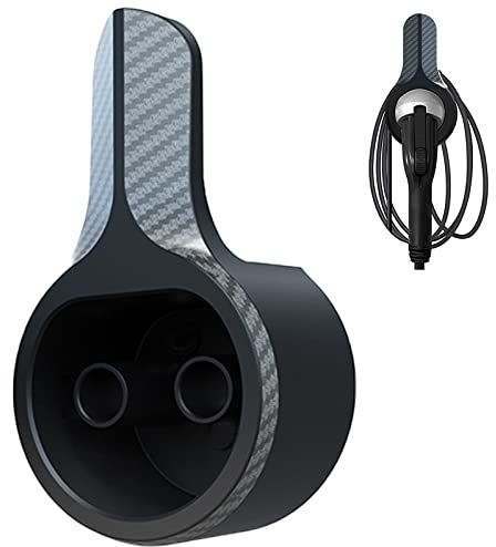 VeoryFly EV-Ladegerät Ladekabel Wandhalterung, Ladekabel Typ 2 Wandhalterung, EV Ladekabel-Organizer für Wallbox Ladestation Wandanschluss Halter, Wandhalter für Elektroauto mit IEC 62196-2 Stecker
