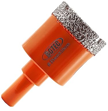 Punta diamantata a secco - BGTEC 1pc 1-3/8 35mm Hole Saw per granito, marmo, muratura, calcestruzzo, piastrelle/ceramica, vetro, plastica dura, kit di punte diamantate brasate sotto vuoto