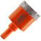 Punta diamantata a secco - BGTEC 1pc 1-3/8 35mm Hole Saw per granito, marmo, muratura, calcestruzzo, piastrelle/ceramica, vetro, plastica dura, kit di punte diamantate brasate sotto vuoto