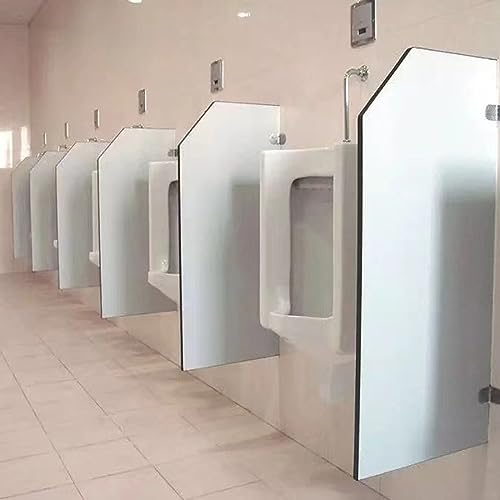 VOLDAX Urinal-Toiletten Trennwand, Urinal-Schallwand, wandmontierter Raumteiler, Raumtrenner, für öffentliche Räume/Badezimmer/Hotel, maximale Privatsphäre des Herren-Urinals 90 cm (Color : 4PCS)