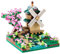 Tirff Architecture RivièRe Moulin à Vent Arbre Sakura Micro Blocs De Construction Ensemble Arbres Jouets Fleurs pour Filles, Un Kit De ModèLe De Fleur De Cerisier Cadeau Bricolage
