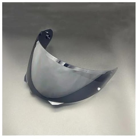 Windschutz UV Schutz Ersatz Visier Für H&J&C HJ-33 I90 Motorradhelm-Visierlinse ersetzen, Kratzfest, staubdicht, Windschutz, Motorradzubehör(Deep Tea)