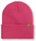 Beanie für Herren und Damen, dicke Winter-Strickmütze, warm, weich, Stretch, Skimütze, Totenkopfmütze, Knallpink (Hot Pink), Einheitsgröße