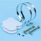 LALAL Kit de tensor de cadena y banda de freno for motosierra Husqvarna 235, 236, 240, 235E, 236E y 240E. Repuesto de tornillo de filtro de aire.