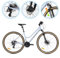 ATTABO Sano 3.0 – Ruote 26, telaio 19 – Donna MTB/Trekking Cross Bike, telaio in alluminio 6061, forcella SR Suntour SF20 NEX, Shimano a 24 marce, manubrio ergonomico, freni Shimano MT-200