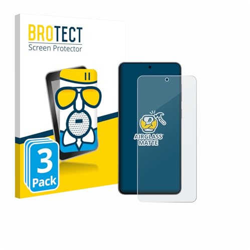 BROTECT Schutzglas für Samsung Galaxy S25 Edge | 3 Stück Entspiegelnder Displayschutz Made in Germany Schutzfolie Matt Kratzfest 9H Anti-Fingerprint Einfache Montage