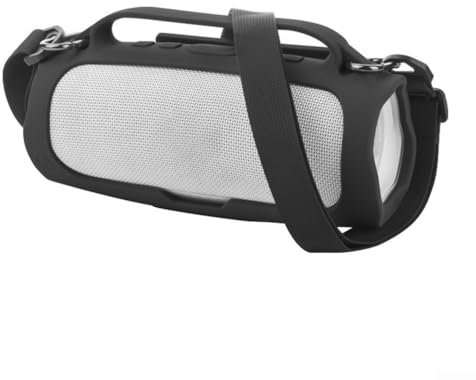 Strapazierfähige Silikonhülle für JBL Charge 4, leicht und ideal für einen aktiven Lebensstil (schwarz)