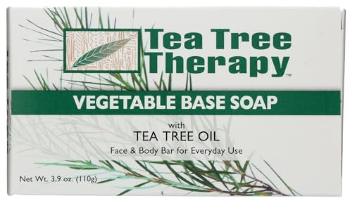 Tea Tree Therapy Vegetable Tea Tree Soap 3.9 oz. (Blockseifen)