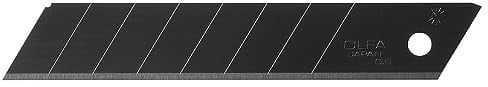 OLFA 9070 LBB-10B - Lama ultra affilata a scatto, 18 mm, confezione da 10