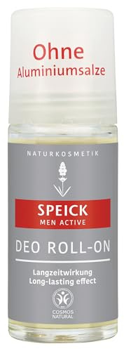 Speick MEN Active Deo Roll-on, 100% Natural, BDIH Certified, Bold Masculine Scent
