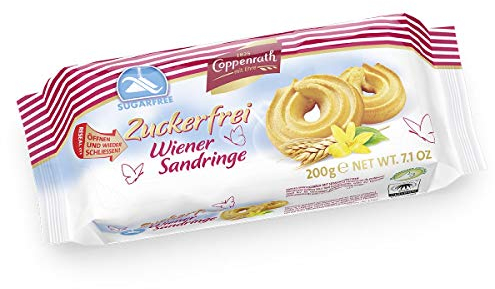Coppenrath zuckerfrei Wiener Sandringe (1 x 200 g)