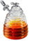 Artland Glass Honey Jar, Glass, Transparent, Honey Dispenser