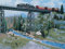 Vollmer Kreuztalviadukt H0 Brücke Modellbahnbrücke 1435mm grau