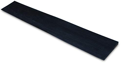 FT-Germany Türschwellenrampe 1,5cm Rollstuhlrampe Gummirampe Auffahrrampe Schwellenrampe für Rollstuhl, Kinderwagen oder Rollator