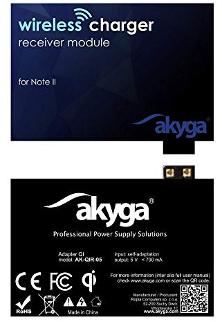AKYGA AK-QIR-05 QI Wireless Ladegerät Empfänger Empfänger Receiver für Note 2