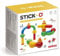 Stick-O magnetische Bausteine für Kinder ab 1 Jahre, kreatives Konstruktionsspielzeug, Lernspielzeug mit Magnet, 20 Modelle für Mädchen und Jungen, Montessori Spielzeug, 10 Teile Set,