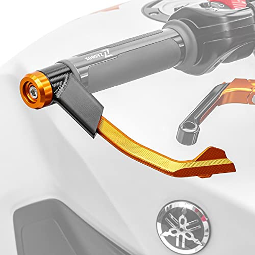 Motorrad Hebelschützer Lever Guard Bremshebel Kupplung Hebelschutz X1 orange