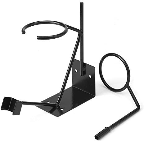 Feed Paint Spray Stand,Gravity Feed Paint Spray Gun Stand Holder Sprayer Stand with Strainer Holder Wall Bench Paint