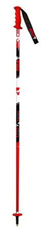 Vola SL Ski Pole Senior 110 cm Erwachsene, Unisex, Rot, 110