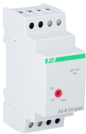 Treppenautomat 16A 0,5-10min 24V AC AS-B24 f&f 5908312592112