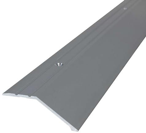 Abschlussprofil | Aluminium | Silber | Höhe 15.5 mm | Länge 2700 mm | Gebohrt | Abschlussleiste | 1 Stück