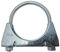 67mm Universal U Bolt Exhaust Clamps - Heavy Duty Clamp & Nuts (Pack of 2)