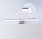DILUMEN Lampe pour Miroir LED Salle de Bains, 40cm 10w 1100lm Super Lumineux,Blanc Froi 6000k, 230v, Moderne Luminaire Salle de Bain IP44 étanche,Pour Armoire à Miroir