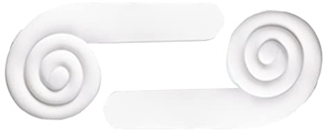 Flpeekash VR Game Ohrenschützer Soundsammler für Quest/Rift S/Pico4/Pro VR Headset, Ersatzzubehör, Weiß