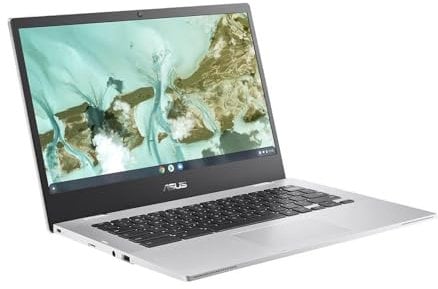 Asus Chromebook CX1400CKA-EK0131 35.6 cm (14) Full HD Intel® Pentium® Silver N6000 4 GB LPDDR4x-SDRAM 128 GB eMMC Wi-Fi 6 (802.11ax) ChromeOS Silver