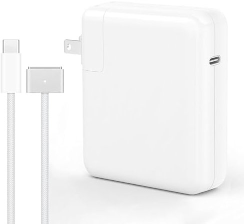 140W USB-C Power Adapter + USB-C to Magnetic 3 Cable, Compatible with Mac Book Pro/Air 2021-2023(M1,M2,M3 14-16inch)- Nylon Braided 6.6 Ft