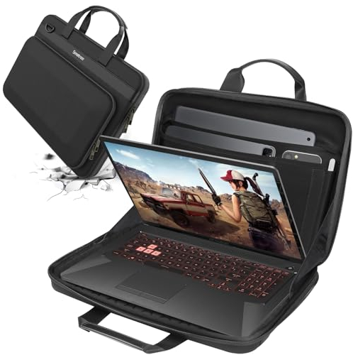 Smatree Custodia rigida da 15,6 pollici per ASUS ROG Strix SCAR 15 (2022/2021), per ASUS ROG Strix G15 Gaming Laptop Handbag (A800)
