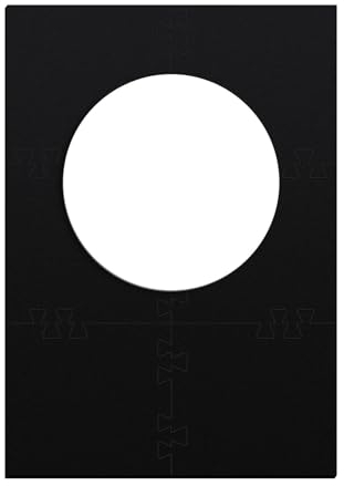 Eventerde Dartboard-Wandschutz Mit Verlängerter Länge, Verlängerter Wandschutz Für Dartscheiben-Umrandung, Dart Catchring Surround, Dartscheibe Schutzring, Dart Surround Auffangring