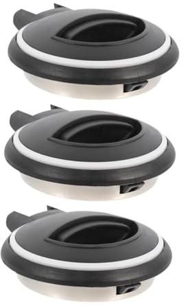 WATIIFUFU 3pcs Kettle Lid Heating Cup Lids Kettle Cover Replacement Parts Heating Water Kettle Cover Electric Kettle Accessories Heating Kettle Cover Electric Kettle Parts