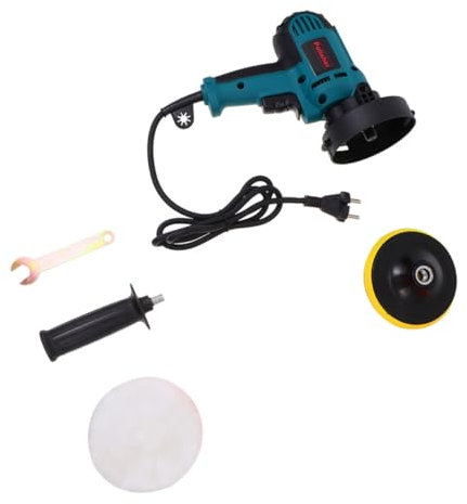 Gatuida 1satz Auto Poliermaschine Mit Einstellbaren Geschwindigkeiten Auto Polierer Für Waxing Schleifen Und Polieren Für Pkw Lkw Rv Und Motorräder Leiser Betrieb Ergonomisches Design